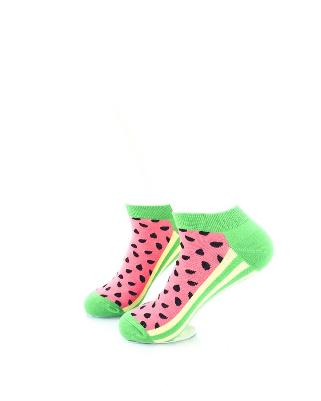 cooldesocks watermelon ankle socks left view image