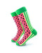 cooldesocks watermelon crew socks left view image