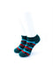 cooldesocks watermelon stripes ankle socks front view image