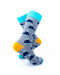 cooldesocks whales blue grey crew socks right view image
