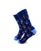 cooldesocks windmill blue crew socks left view image