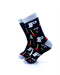 cooldesocks winking poop toilet paper crew socks left view image