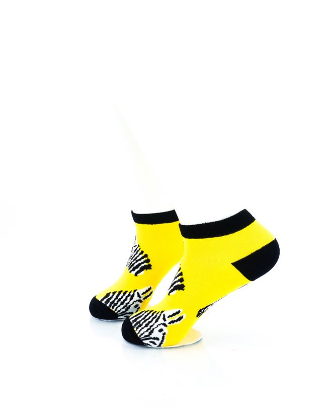 cooldesocks zebra liner socks left view image