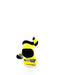 cooldesocks zebra liner socks rear view image