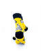 cooldesocks zebra quarter socks rear view image